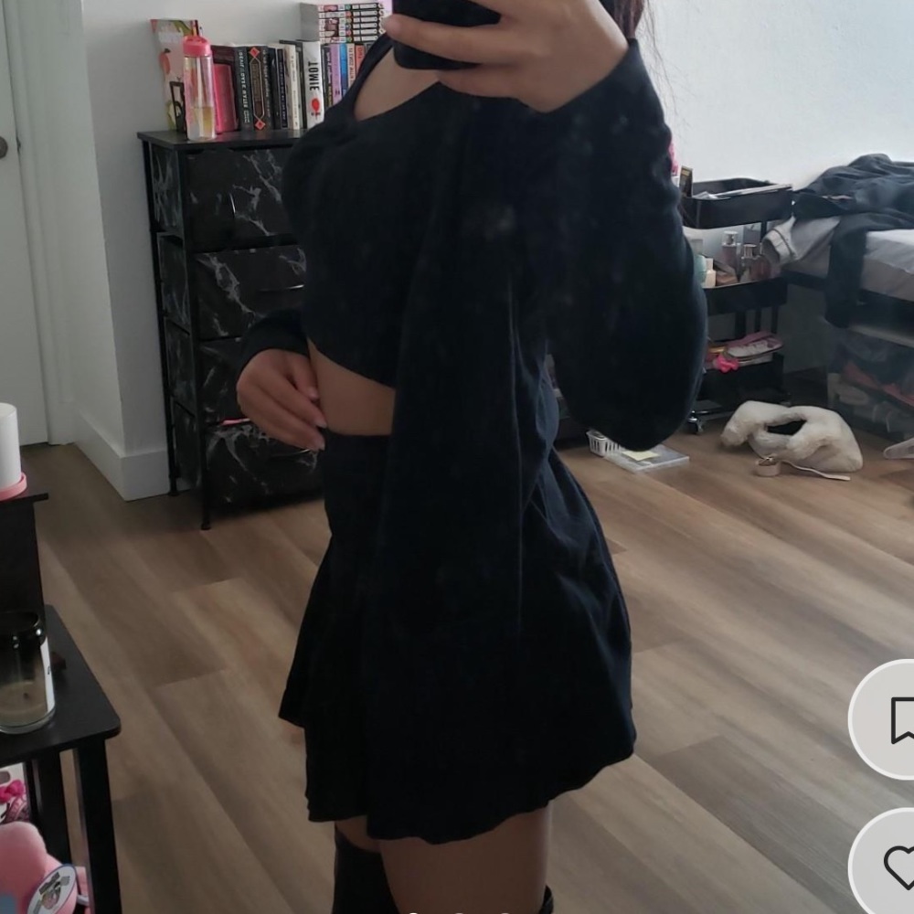 Forever 21 Full Length Black Cardigan